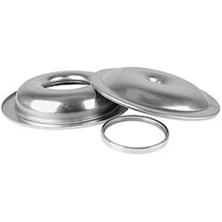 Allstar Performance 14 in. Lightweight Air Cleaner Kit No Element 0.5 in. Spacer; Plain ALL25900